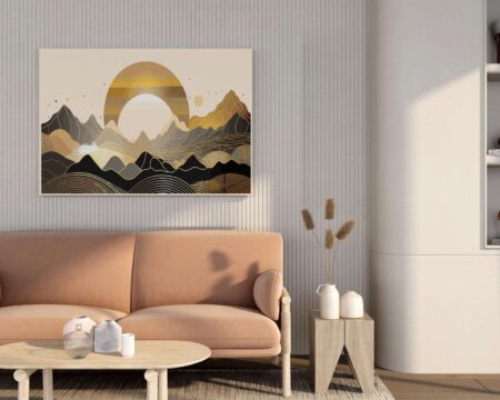 Artistic Canvas Paintings For Bedroom & Office Walls | Krishty Kala Studios