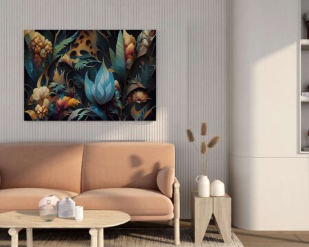 Artistic Canvas Paintings For Living Room Walls | Krishty Kala Studios
